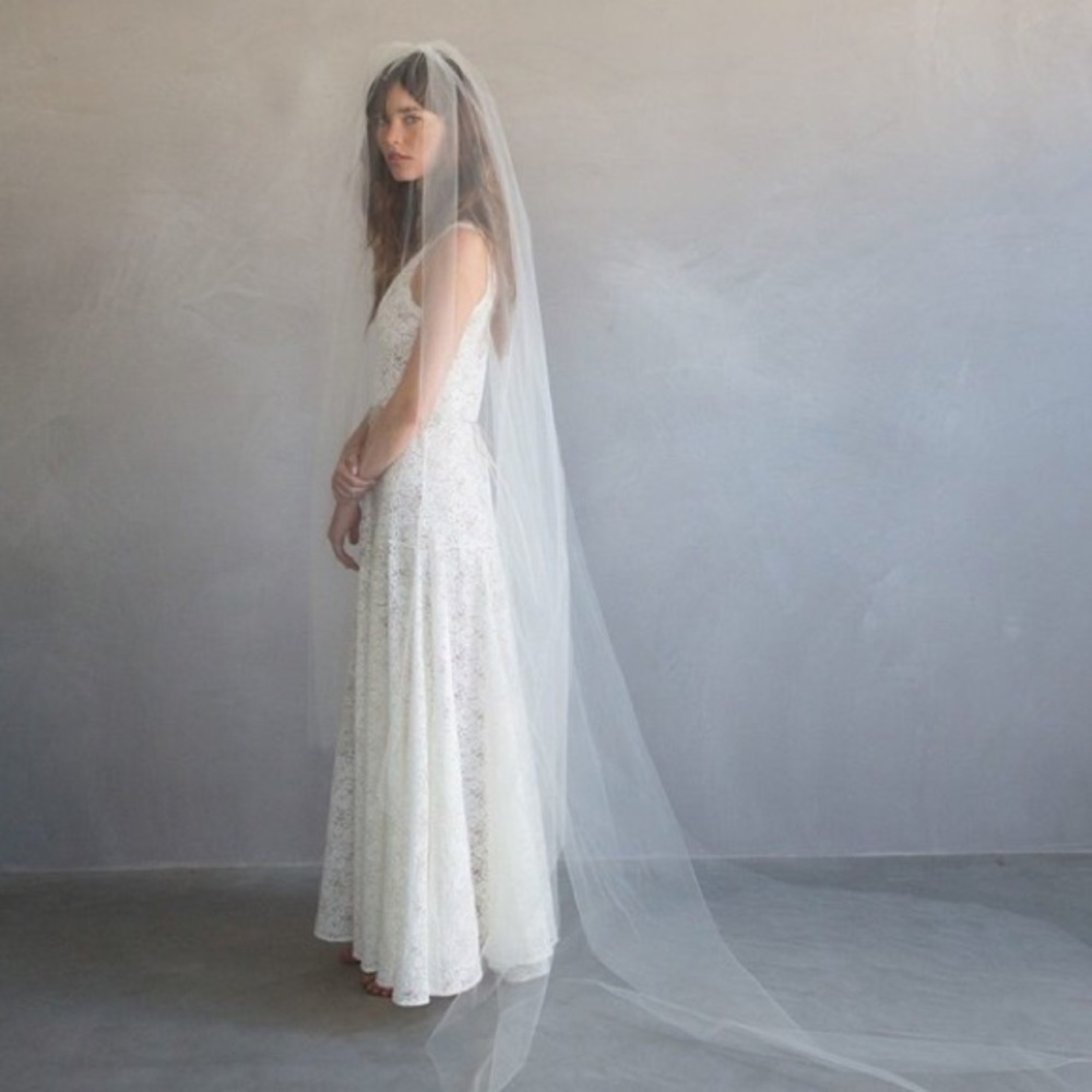 NWOT Twigs and Honey Meringue Slip Dress S wedding